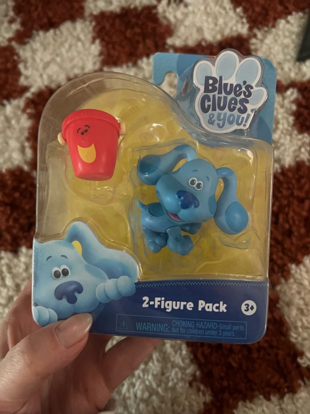 Nickelodeon Blue’s Clues & You! Blue & Pail figure set